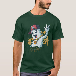 Spooky Vibes Only Ghost T-shirt