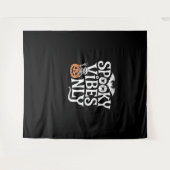 Spooky Vibes Only Halloween Luiaard Oversized T-sh Wandkleed (Voorkant (horizontaal))