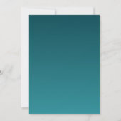 Spooky Vibes Only Halloween Party – Cute Pumpkin Kaart (Achterkant)