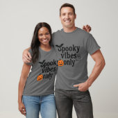 Spooky Vibes Only 🎃 | Halloween Sticker Design T-shirt (Unisex)