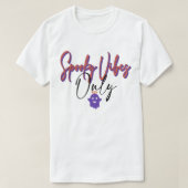 Spooky Vibes Only - Heksensilhouet Halloween T-shirt (Design voorkant)