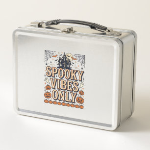 Spooky Vibes Only Vintage Halloween Shirt Design_1
