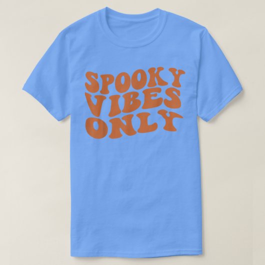 Spooky Vibes only Women's Halloween Theme Retro Gr T-shirt (Design voorkant)