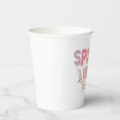 Spooky Vibes Papieren Bekers (Rechts)