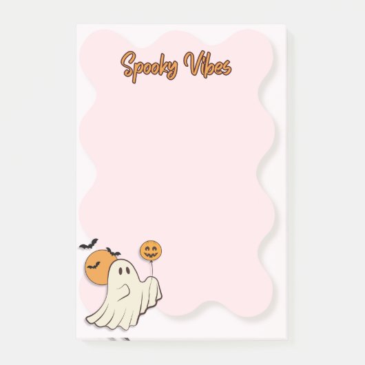 Spooky Vibes Post-it® Notes (Voorkant)