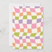 Spooky Vibes Retro Halloween Ghost Birthday Kaart (Achterkant)