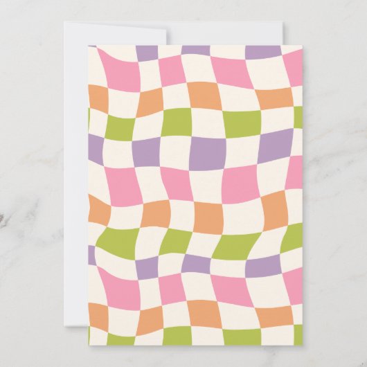 Spooky Vibes Retro Halloween Ghost Birthday Kaart (Achterkant)