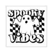 Spooky Vibes Rubberstempel (Afrduk)