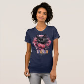 Spooky Vibes-Schattig Zwart Kat Halloween-Kat Love T-shirt (Voorkant volledig)