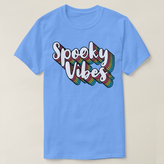 Spooky Vibes T-shirt (Design voorkant)