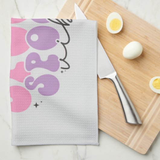 Spooky Vibes Theedoek (Quarter Fold)