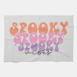 Spooky Vibes Theedoek