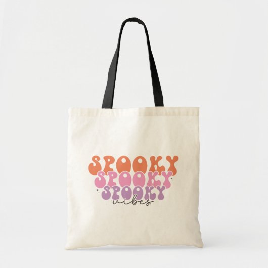 Spooky Vibes Tote Bag (Voorkant)