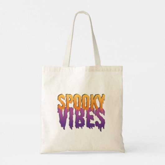 Spooky Vibes Tote Bag (Achterkant)