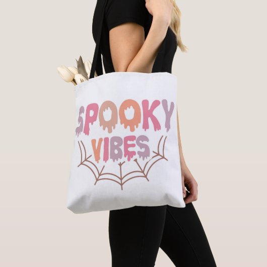 Spooky Vibes Tote Bag (Dichtbij)