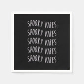 spooky vibes typography servet (Voorkant)