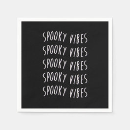spooky vibes typography servet