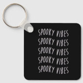 spooky vibes typography sleutelhanger (Voorkant)