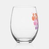 Spooky Vibes Wijnglas Zonder Voet (Rechts)