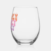 Spooky Vibes Wijnglas Zonder Voet (Links)