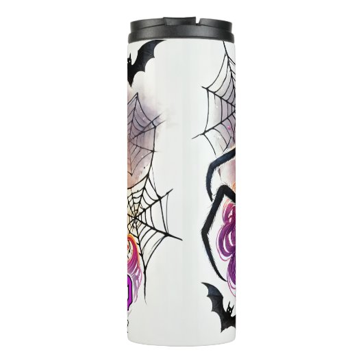 SPOOKY VIRGO ZODIAC HALLOWEEN THERMOSBEKER (Achterkant)