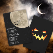 Spooky Volle Maan Vleermuizen Halloween Kostuum Pa