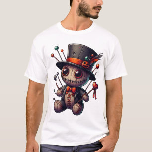 Spooky Voodoo poppen Magic T-shirt