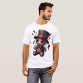 Spooky Voodoo poppen Magic T-shirt (Voorkant volledig)