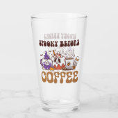 Spooky voor koffie glas (Achterkant)