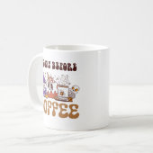 Spooky voor koffie koffiemok (Voorkant links)
