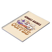 Spooky voor koffie notitieboek (Linkerzijde)