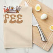 Spooky voor koffie theedoek (Quarter Fold)