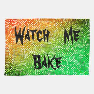 Spooky Watch me Bake Kitchen Towels Theedoek