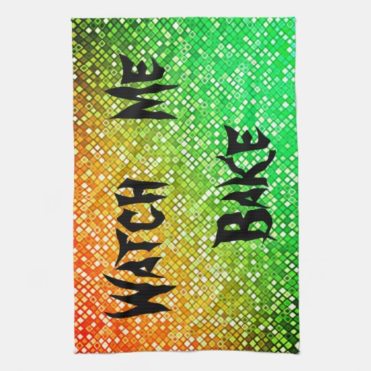 Spooky Watch me Bake Kitchen Towels Theedoek (Verticaal)