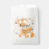 Spooky waterverf van Halloween-partij Bedankzakje (Voorkant)