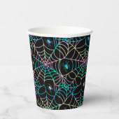 Spooky Webs en griezelige Crawlers Halloween Papieren Bekers (Rechts)