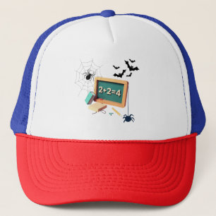 Spooky wiskunde leraar trucker pet
