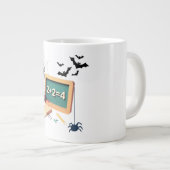 Spooky Wiskunde Teacher Grote Koffiekop (Voorkant rechts)