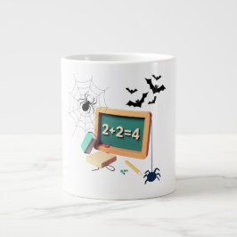 Spooky Wiskunde Teacher Grote Koffiekop
