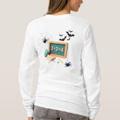 Spooky Wiskunde Teacher T-shirt (Achterkant)