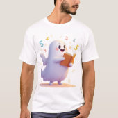 Spooky Wiskunde Teacher T-shirt (Voorkant)