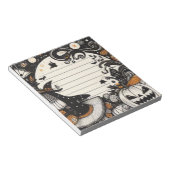 Spooky Witch Halloween Notitieblok (Schuin)