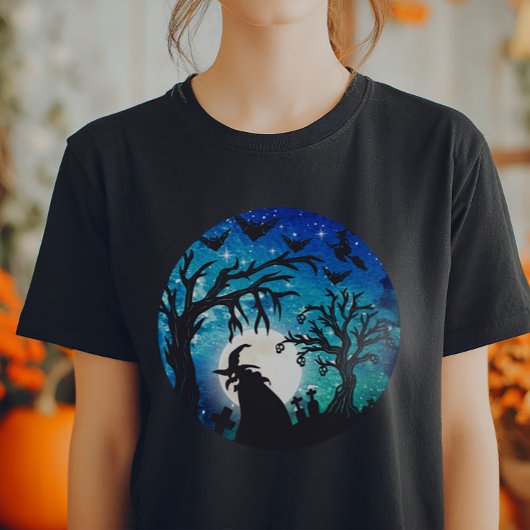 Spooky Witch Halloween T-shirt