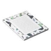 Spooky Witch Pattern Notitieblok (Schuin)