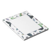 Spooky Witch Pattern Notitieblok (Schuin)