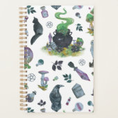 Spooky Witch Pattern Planner (Voorkant)