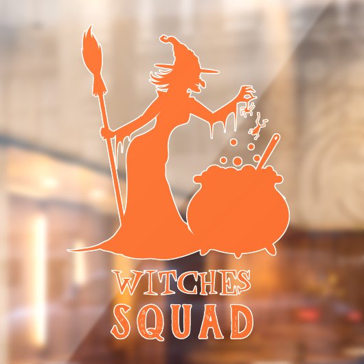 Spooky Witch Spider Frog Potion Halloween Party Raamsticker (Vel 2)