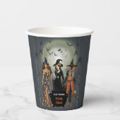 Spooky Witches Halloween Party Papieren Bekers (Voorkant)