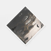 Spooky Witching Hour Halloween Party Servet (Hoek)