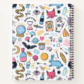 Spooky Witchy Magic Notitieboek (Achterkant)